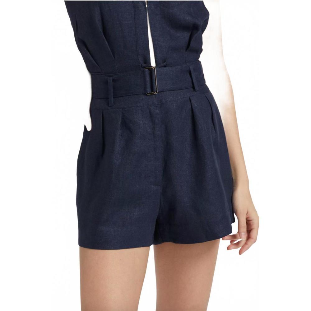 NEW HEVRON zinna short in indigo